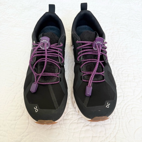 Cloud Terry On Running Shoes in Black Size 9.5 - Picture 2 of 8